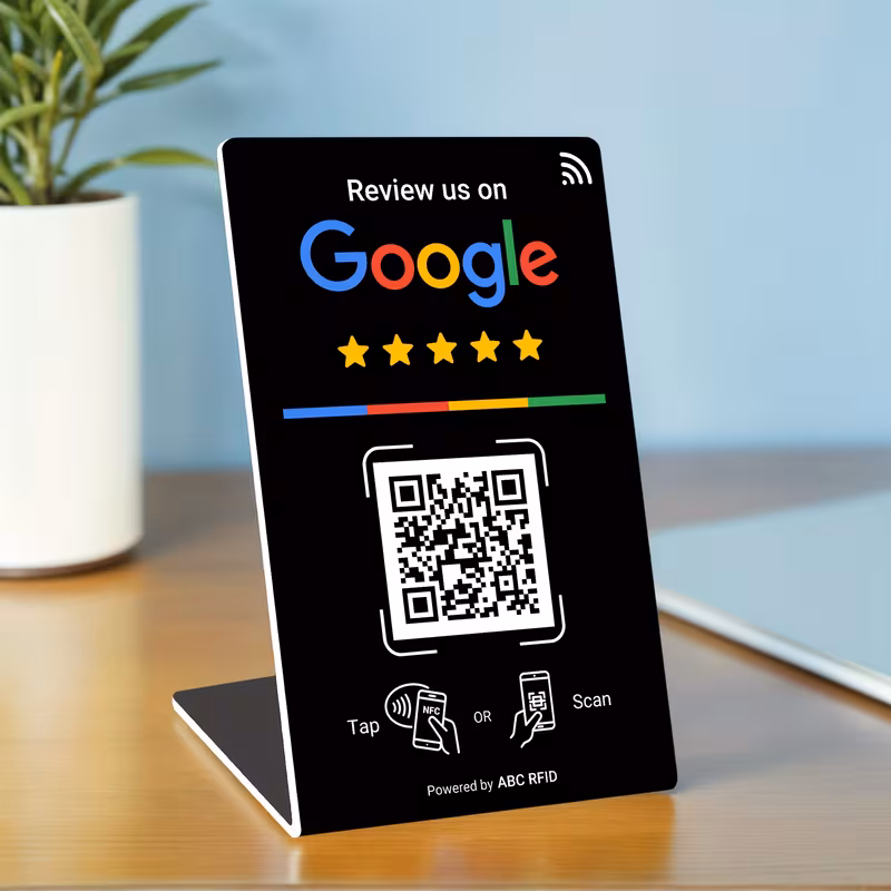 Google recenzije QR stalak